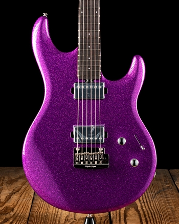 Ernie Ball Music Man Luke III HH - Fuschia Sparkle