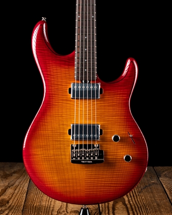 Music Man Luke III HH - Cherry Burst Flame