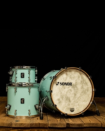 Sonor AQ2 Maple Studio 5-Piece Drum Set - Aqua Silver Burst