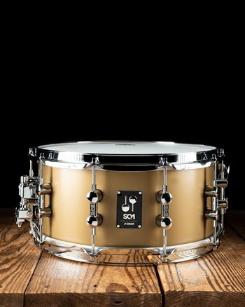 Sonor 6"x14" AQ2 Maple Snare Drum - Titanium Quartz