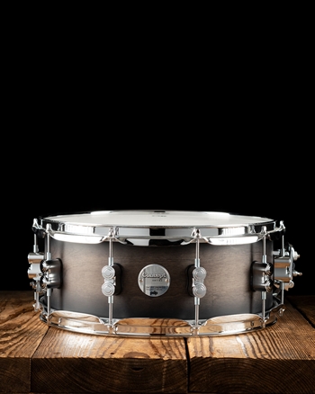 PDP 5.5"x14" Concept Maple Snare Drum - Satin Charcoal Burst