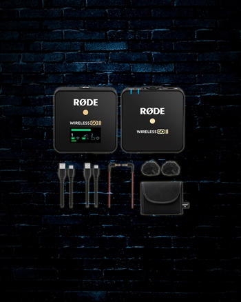 Rode Wireless GO II Dual Channel Wireless Microphone System