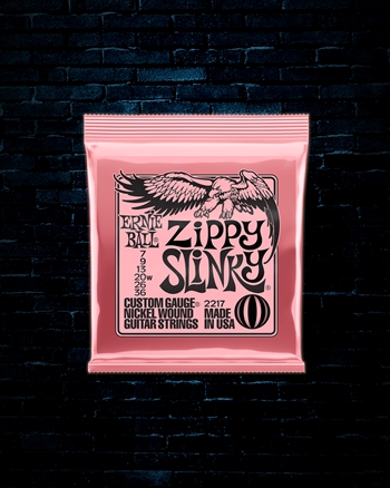 Ernie Ball 2217 Nickelwound Electric Strings - Zippy Slinky (7-36)