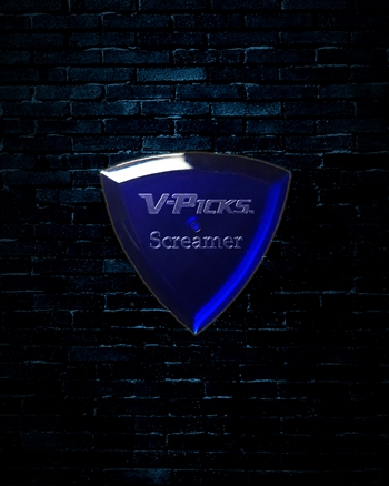 V-Picks 2.75mm Screamer Guitar Pick - Sapphire Blue