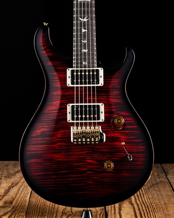 PRS Custom 24 (10 Top) - Fire Smokeburst