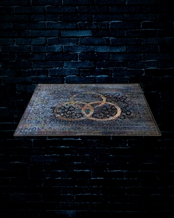 Drum N Base 6'x5.25' Vintage PersianStyle Stage Rug - Bonzo