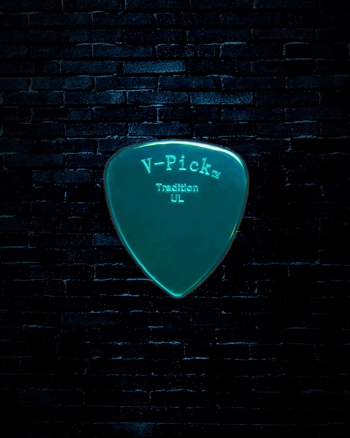 V-Picks 0.8mm Tradition Ultra Lite Pick - Teal