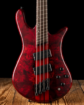 Spector NS Dimension 4 - Inferno Red Gloss