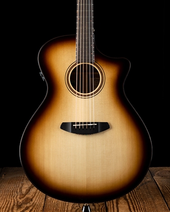 Breedlove Artista Pro Concerto CE European Maple-Myrtlewood - Burnt Amber