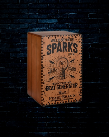 Pearl Electric Crate Style Cajon - Willie Seymour Sparks