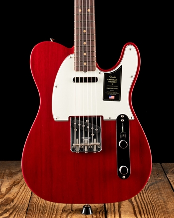 Fender American Vintage II 1963 Telecaster - Crimson Red Transparent