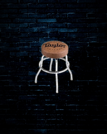 Taylor 24" Logo Bar Stool - Brown