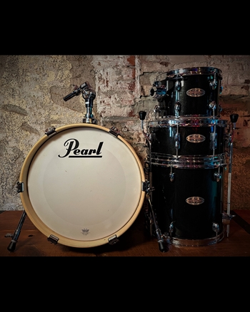 Pearl MDT764P/C - Midtown 4-Piece Drum Set - Black Gold Sparkle *USED*
