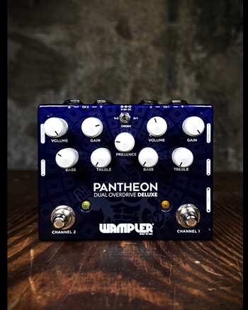 Wampler Pantheon Deluxe Dual Overdrive Pedal *USED*