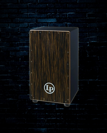 LP142NYEB Black Box Exotic Cajon - Ebony Craftwood