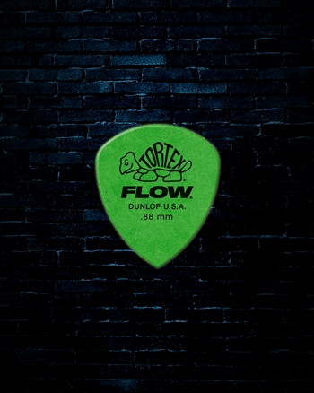 Dunlop Tortex Flow .88mm Guitar Picks - 12 Pack