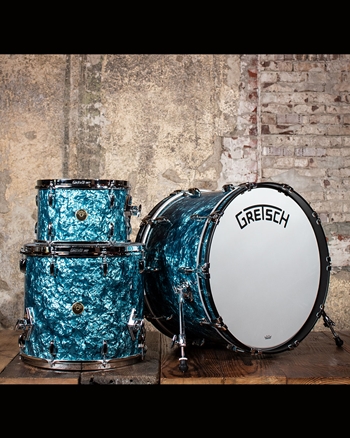 Gretsch Broadkaster 3-Piece Drum Set - Turquoise Pearl