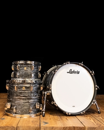 Ludwig Legacy Mahogany 3-Piece Drum Set - Vintage Black Oyster