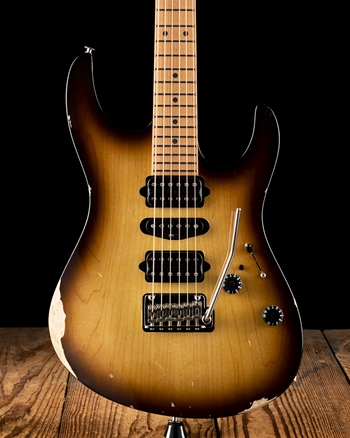 Suhr Custom Modern Antique Maple/Basswood - 2 Tone Tobacco Burst