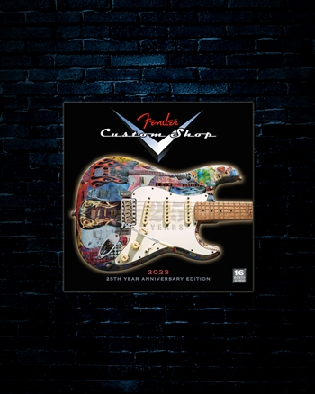 Fender Custom Shop 2023 Calendar