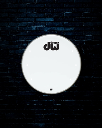 Drum Workshop DRDHSW26 - 26" Vented Smooth White Bass Drumhead