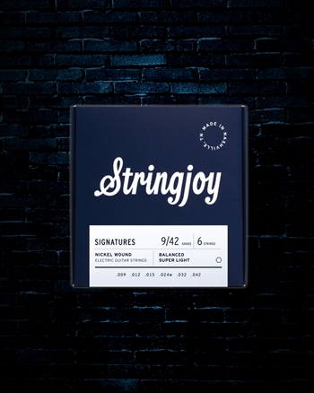 Stringjoy Signatures Nickel Wound Electric Strings - Balanced Super Light (9-42)