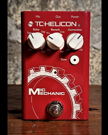 TC Helicon Mic Mechanic 2 Vocal Effects Stompbox *USED*