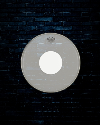 Remo CS-0313-00 - 13" Controlled Sound Clear Top White Dot Drumhead