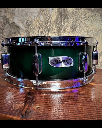 Mapex 5"x14" Pro M Snare Drum - Green Burst *USED*