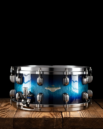 Tama MES1465U - 6.5"x14" Starclassic Maple Snare - Molten Electric Blue Burst