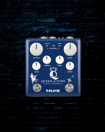 NUX Queen of Tone Dual Overdrive Pedal