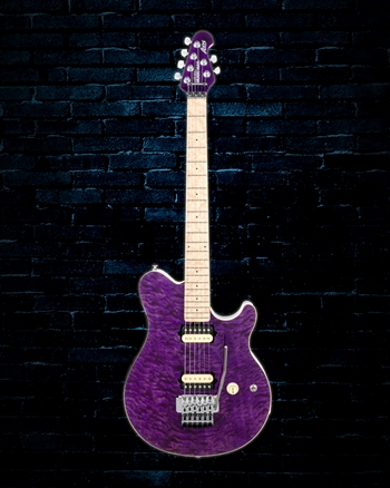 Ernie Ball Music Man BFR Nitro Axis - Translucent Purple