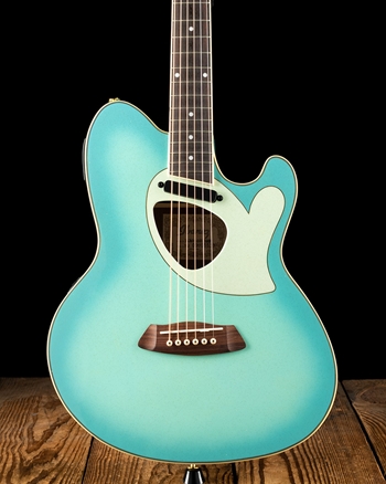 Ibanez Talman TCM60 - Blue Burst Sparkle *USED*