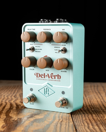 Universal Audio Del-Verb Ambience Companion Delay & Reverb Pedal