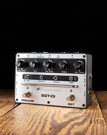 ベース Ampeg SGT-DI Ampeg SGT-DI All-in-One Bass Box Effects Pedal | Music & Arts