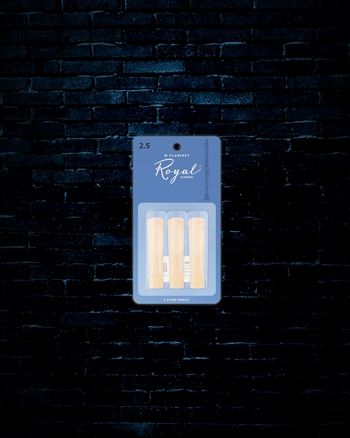Rico 2.5 Royal Bb Clarinet Reeds (3-Pack)