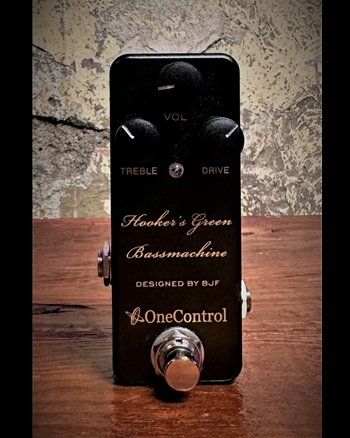One Control Hooker's Green Bass Machine Pedal *USED*