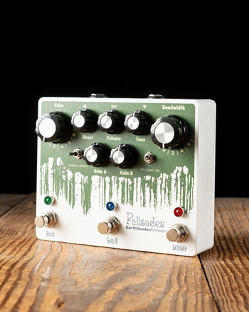 EarthQuaker Devices Palisades V2 Mega Ultimate Overdrive Pedal - Hemp Green