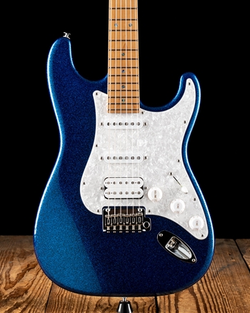 Suhr Classic S Custom Alder - Blue Sparkle Flake