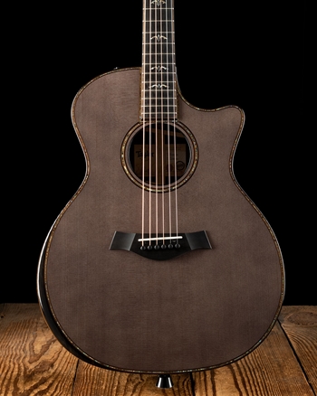 Taylor C14ce Custom Grand Auditorium Sitka Spruce/Indian Rosewood - Charcoal Black