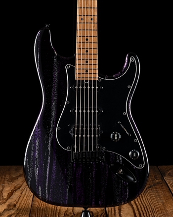 Suhr Classic S Custom Roasted Alder - Fuschia Sparkle