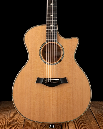 Taylor C14ce Custom Grand Auditorium Western Red Cedar/Big Leaf Maple - Natural