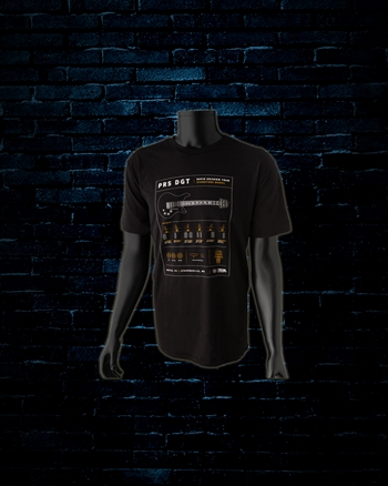 PRS DGT T-Shirt - Black (X-Large)