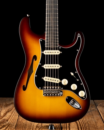 Fender Limited Edition Suona Stratocaster Thinline - Violin Burst