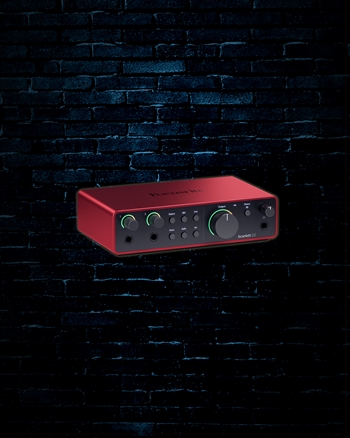 Focusrite Scarlett 2i2 - 2x2 USB Audio Interface (4th Gen)