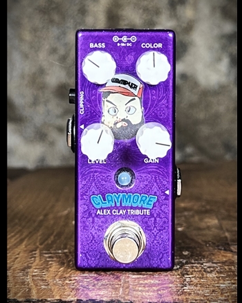 Wampler Claymore Alex Clay Tribute Overdrive Pedal *USED*