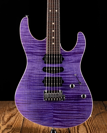 Suhr Modern Custom Flame Maple/Basswood - Trans Purple