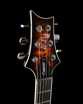 ギター PRS SE Custom24 Quilt (Black Gold Burst) PRS SE Custom 24 Quilted Carved Top With Ebony Fingerboard
