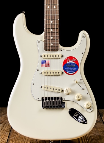Fender Jeff Beck Stratocaster - Olympic White | NStuffmusic.com