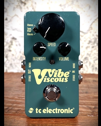 TC Electronic Viscous Vibe Vibrato Pedal *USED*